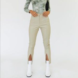 Princess Polly Mikkie Pants Green